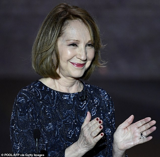 The actress' family told AFP she had passed away at her home in Paris on Friday evening after suffering from Lewy body dementia (pictured in 2021)