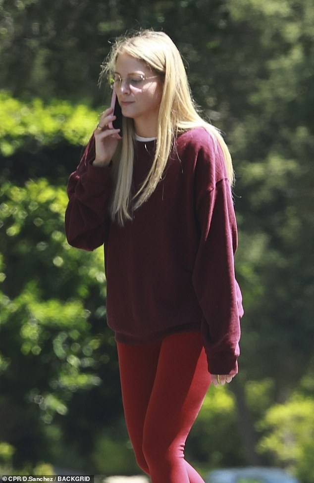Meghan Trainor was spotted out in the Los Angeles area after a very busy day on Friday