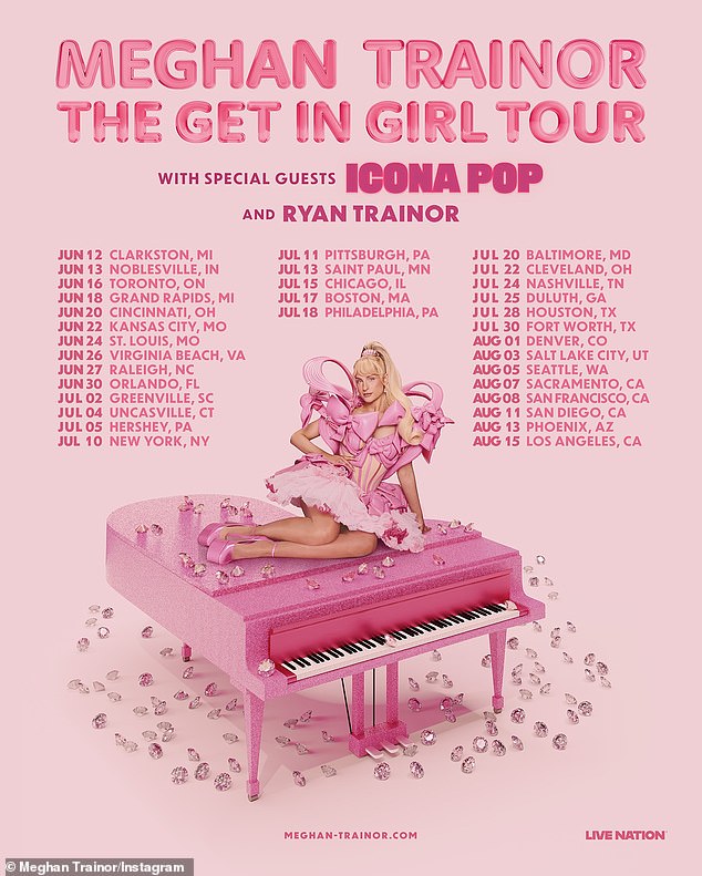The Made You Look hitmaker pulled the plug on her Get In Girl tour just one day after announcing the endeavor