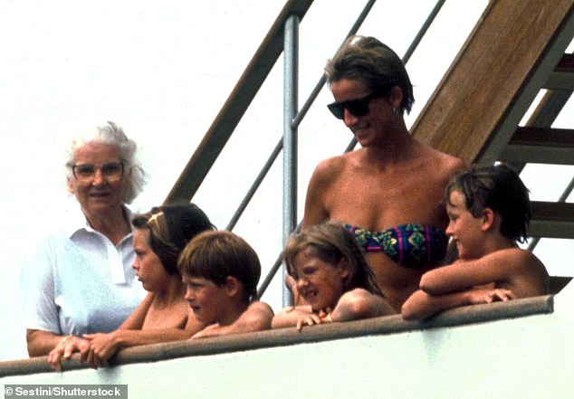 So well connected was Nicholas that he holidayed with Princess Diana, William and Harry