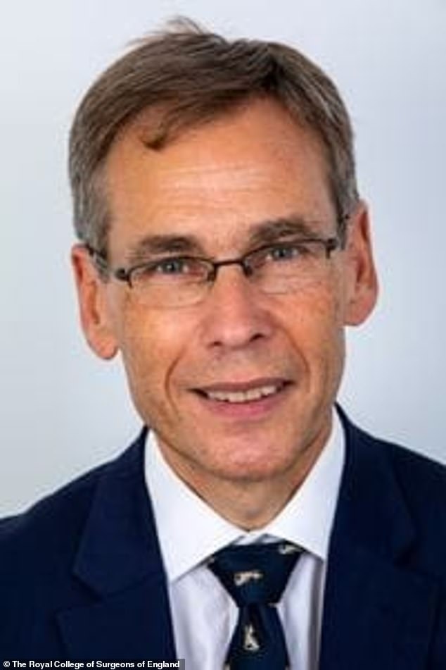 Tim Mitchell, president of the Royal College of Surgeons, said it is 'extraordinary' that some NHS hospitals are having to resort to local fundraising to pay for robotic systems.