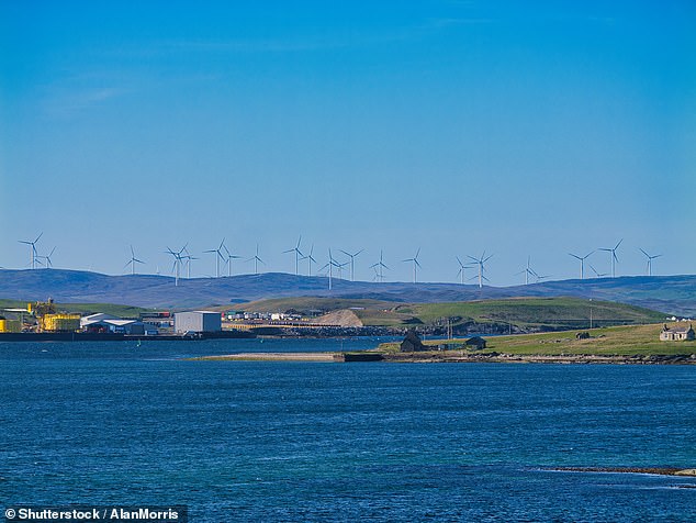 In 2025, SSE Renewables were paid £9.86million not to generate power at the Viking windfarm, which began operating in September 2024 and can power 500,000 homes