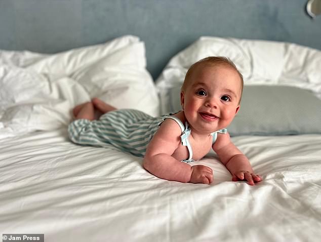 The couple are desperate to give Leni siblings, but felt they had no choice to terminate the pregnancy knowing there is currently no cure for the disease