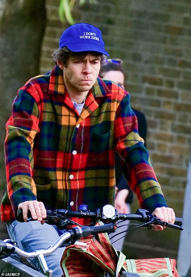 Keira Knightley's husband of 13 years has been pictured without his wedding ring on a cycle through London in new pictures