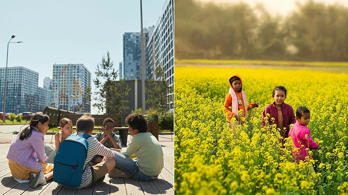 City vs countryside: Where children grow up shapes their mental health, major study finds