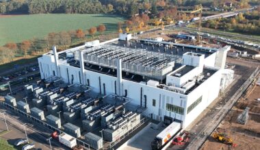 Which country in Europe has the most data centres driving the AI boom?