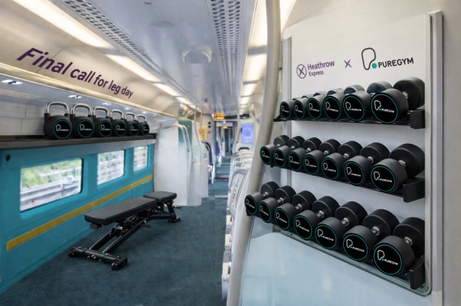 The Heathrow Express Training Train