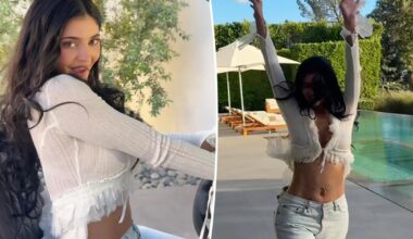 Inside Kylie Jenner's sprawling Palm Springs home as reality star gives epic 'house tour'