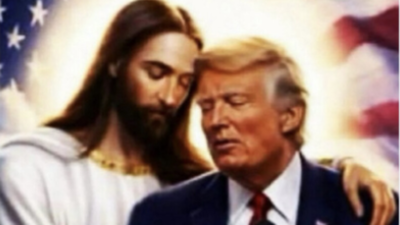 Trump Shares New 'Jesus' Image Just Days After AI Post Sparks Backlash 