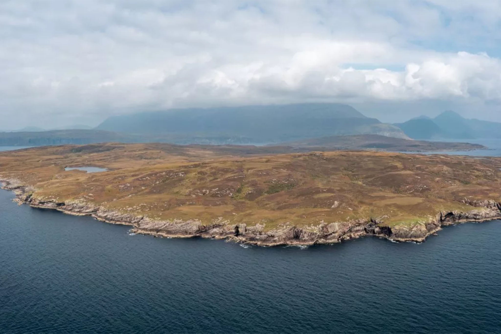 The Isle of Soay is only accessible by a 30 minute boat ride from the Isle of Skye.
