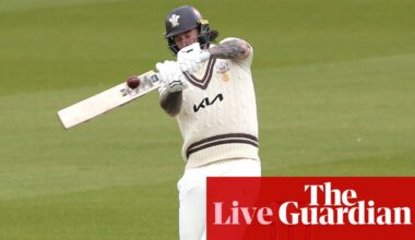 Essex v Somerset, Surrey v Leicestershire, and more: county cricket, day two – live | County Championship