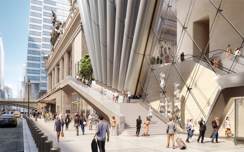 SOM 175 Park Avenue skyscraper renderings