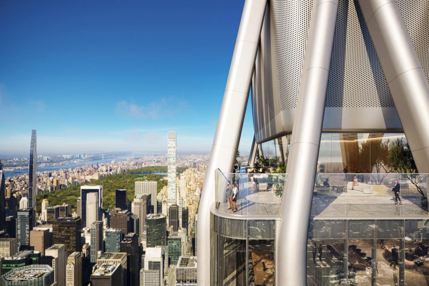 SOM 175 Park Avenue skyscraper renderings