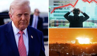 Recession fears grow as global economy faces crisis if Donald Trump 'loses control' of US-Iran war