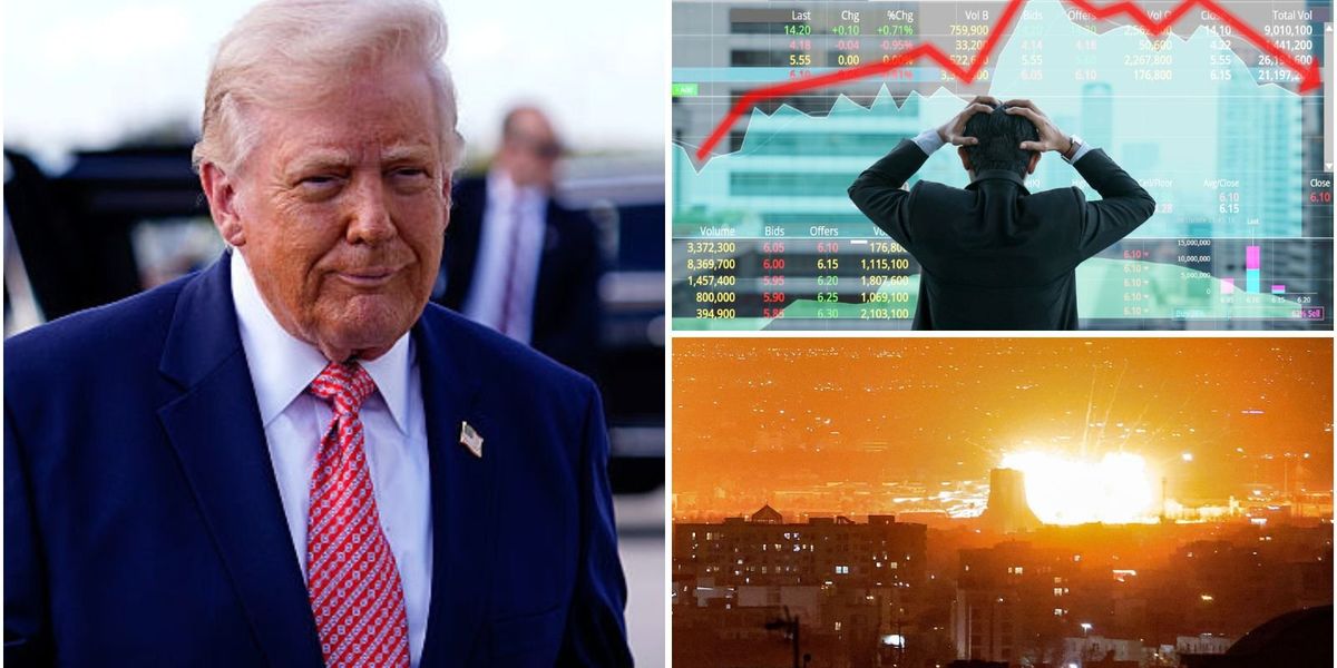 Recession fears grow as global economy faces crisis if Donald Trump 'loses control' of US-Iran war