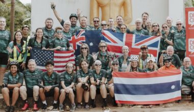 Briton living in Australia who raised £1.5million through Thailand bike rides setting up a second charity event for UK cyclists