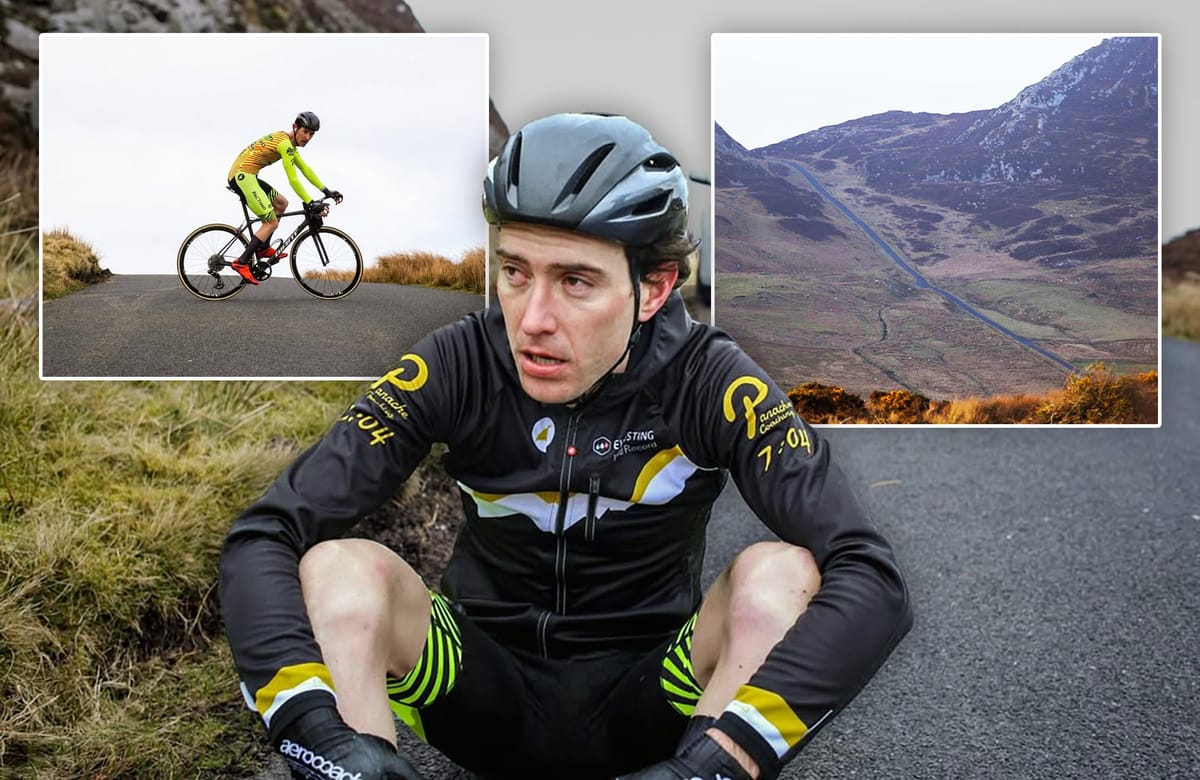 Is it time for Ronan Mc Laughlin to try to beat his own Everesting World Record?