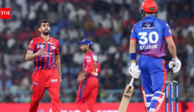 IPL turns fiery! Prince Yadav vs Tristan Stubbs faceoff goes viral in LSG vs DC - Watch | Cricket News