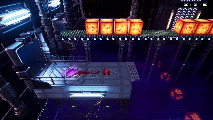 Super Meat Boy 3D Review - Screenshot 2 of 6