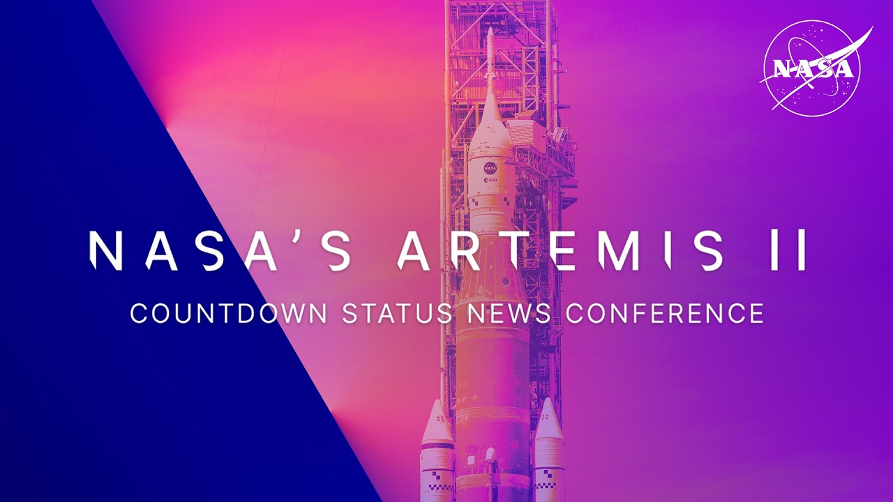 NASA's Artemis II L-2 Countdown Status News Conference (March 30, 2026) - YouTube