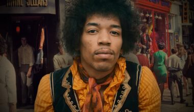 The British icon Jimi Hendrix shared a London apartment with