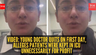 Video: Young doctor quits on first day, alleges patients were kept in ICU unnecessarily for profit: ‘Keep them for…’