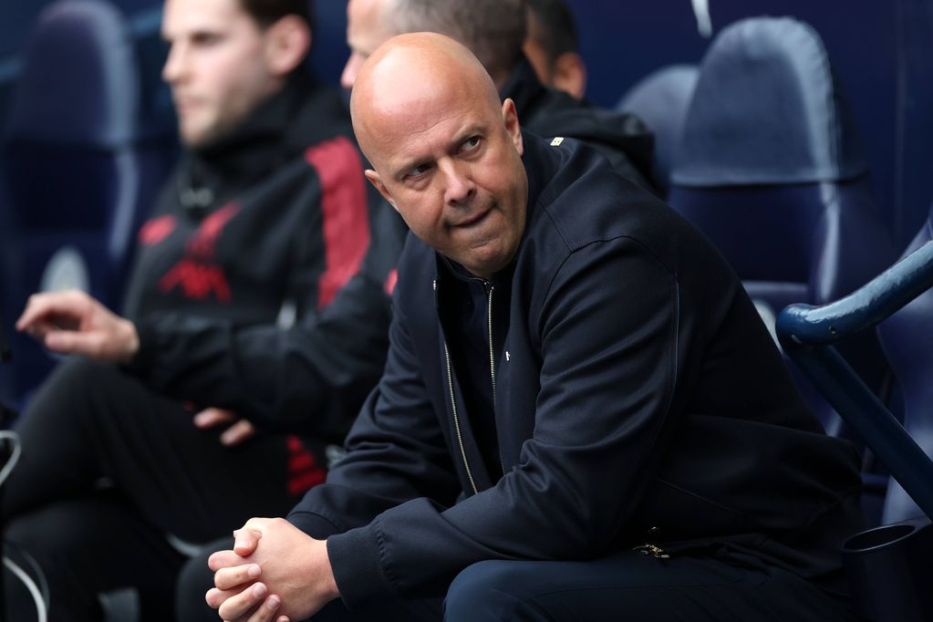 Liverpool head coach Arne Slot