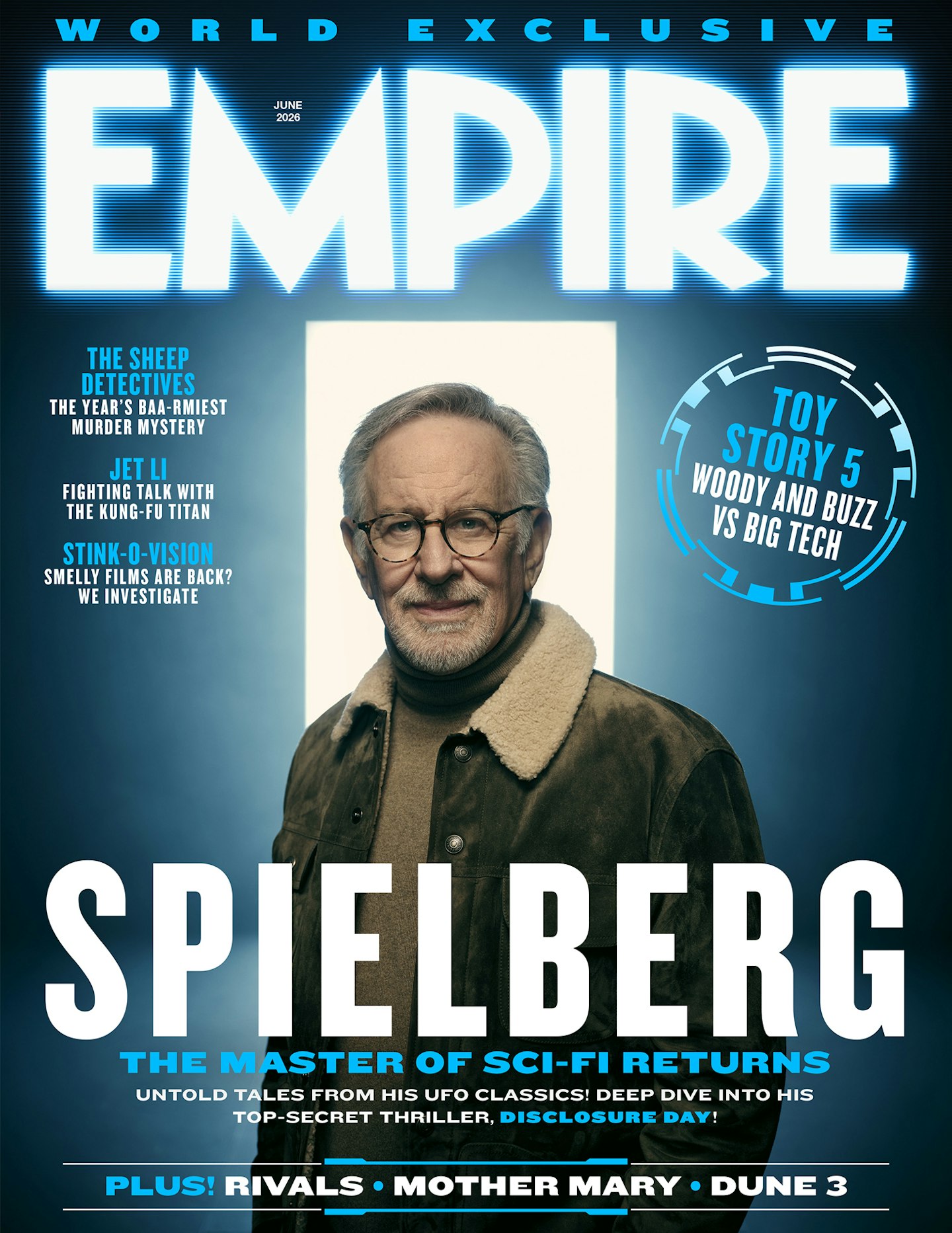 Empire – June 2026 – Steven Spielberg newsstand cover