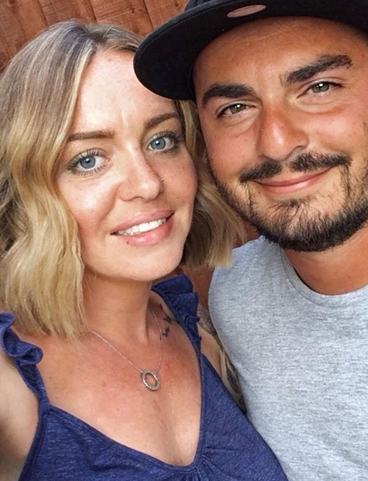 Josie Thompson and her husband Laith