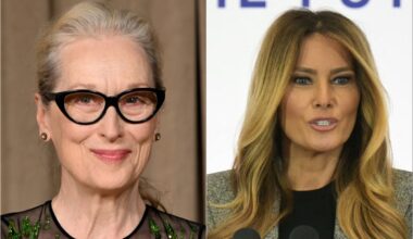 Meryl Streep slams Melania Trump’s fashion choices