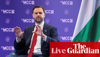Vance praises Orbán on Ukraine during his ‘unprecedented’ Hungary visit – Europe live | Hungary