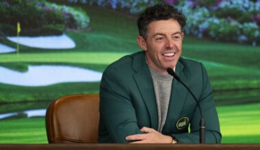 Rory McIlroy makes Masters history before even hitting a shot