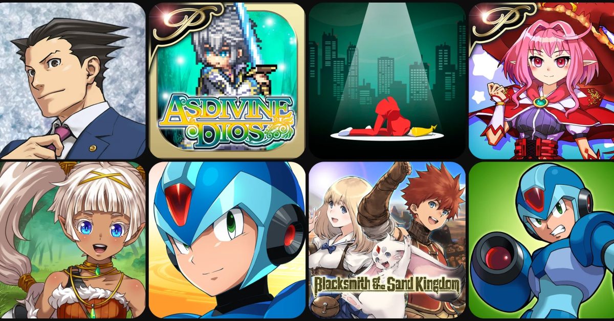 MEGA MAN X, Ace Attorney Trilogy, GHOST TRICK, more