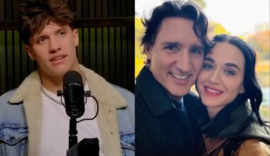 Justin Trudeau’s son compares picture of dad and Katy Perry to ‘any’ photo of his mom