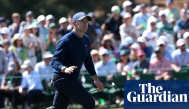 Rory McIlroy holds share of Masters lead after flying start to his title defence | The Masters