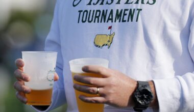 Masters fans left shocked by price of a pint amid battle for supremacy at Augusta