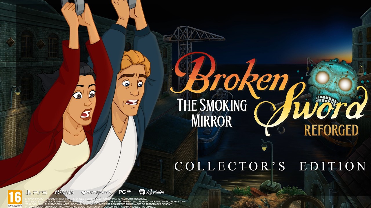 Broken Sword - The Smoking Mirror Reforged Kickstarter Announcement | Revolution Software - YouTube