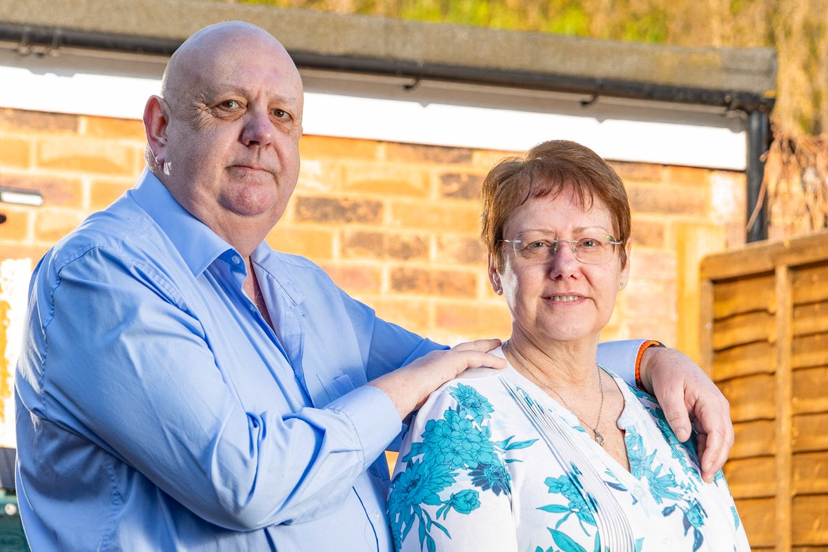 ‘I noticed some unusual symptoms but I didn’t want to worry my wife. Then I nearly died’