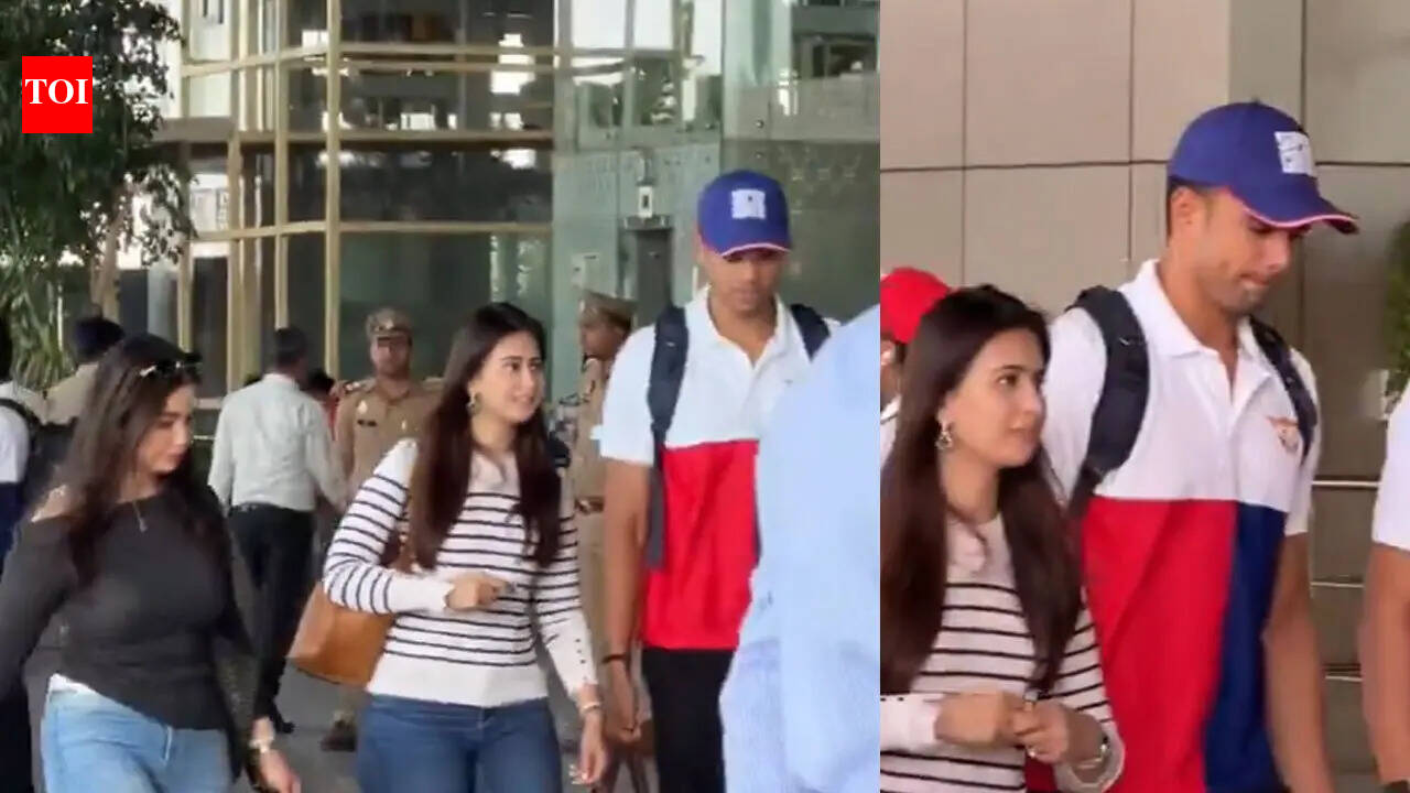 IPL 2026: Arjun Tendulkar spotted with wife Saaniya Chandhok, sister Sara Tendulkar before LSG vs RCB clash - WATCH | Cricket News