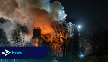 Around 50 firefighters tackle blaze at Aberdeen hospital site overnight