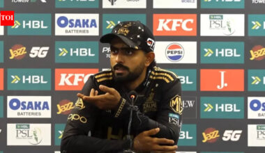 Babar Azam: 'Muhh utha ke shots nahi maar sakte': Pakistan's Babar Azam triggered by strike rate question in PSL - Watch | Cricket News