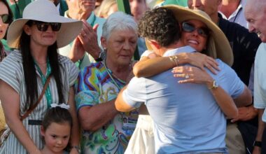 Rory McIlroy sparks backlash over ‘awkward’ moment with wife Erica Stoll after Masters win