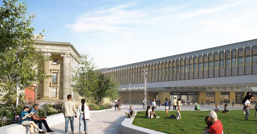 HS2’s updated Curzon Street public realm set to be approved this week | News