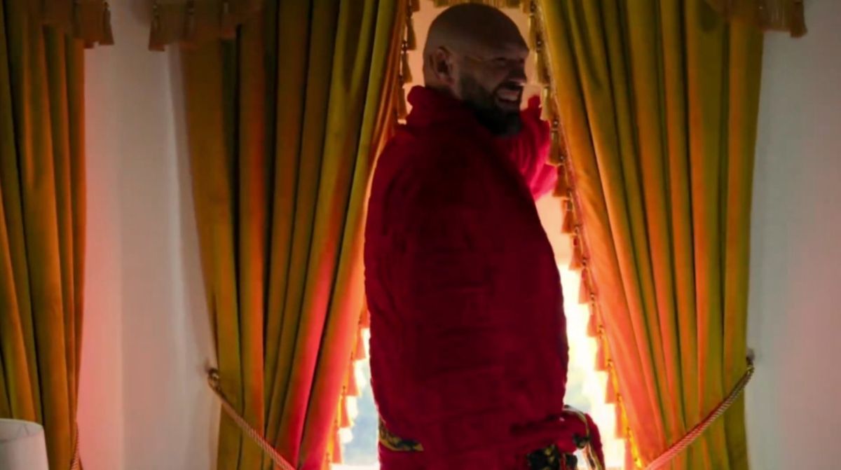 Tyson Fury in his Netflix show