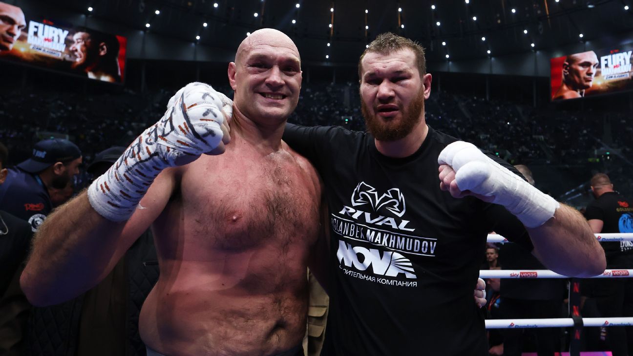 Tyson Fury's win over Arslanbek Makhmudov watched by over five million in United Kingdom