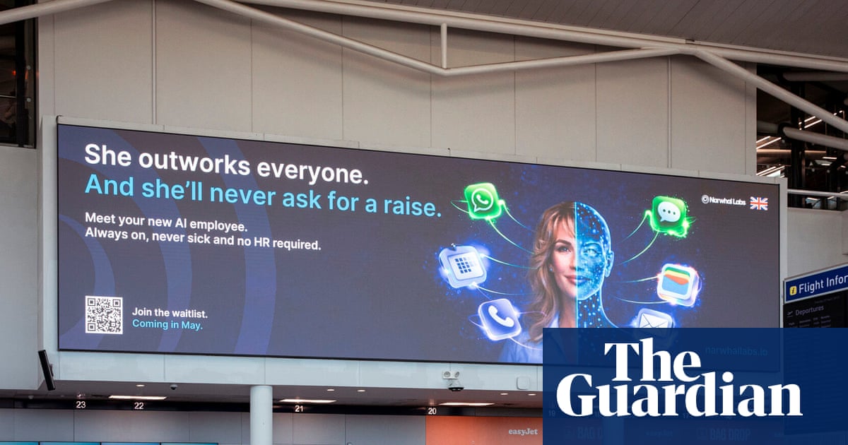 ‘Misogyny with a marketing budget’: UK AI firm accused of sexist advert | Advertising