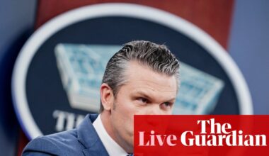 Middle East crisis live: US to block Iranian ports for ‘as long as it takes’ and is ready to restart combat if talks fail, Hegseth warns | US-Israel war on Iran