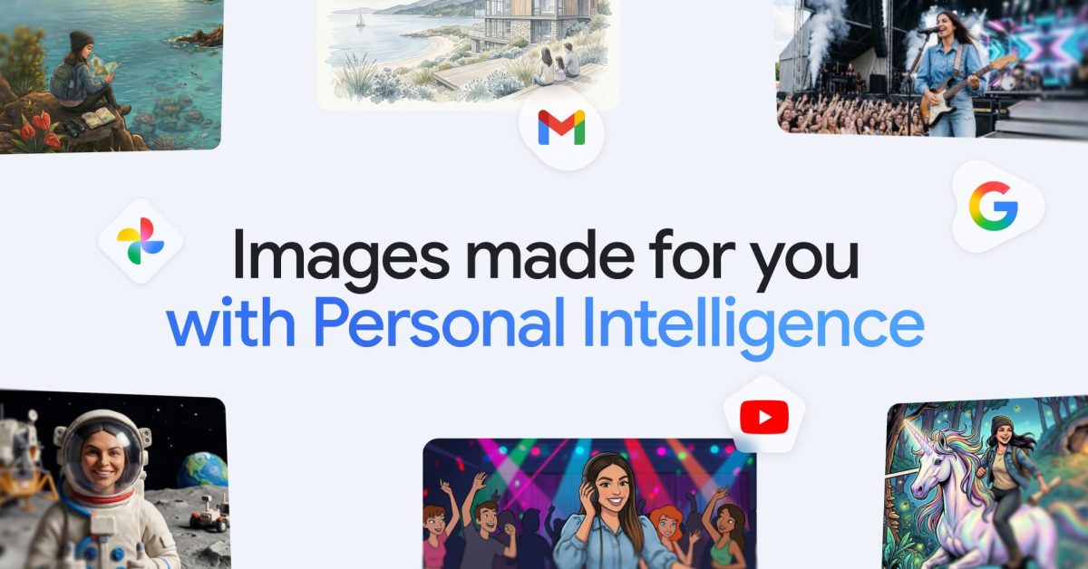 Gemini using Personal Intelligence, Photos for tailored image gen