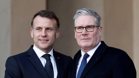 Starmer arrives in Paris for conference on Strait of Hormuz – watch live