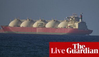 Oil tumbles 10% as Iran declares strait of Hormuz ‘completely open’ – business live | Business
